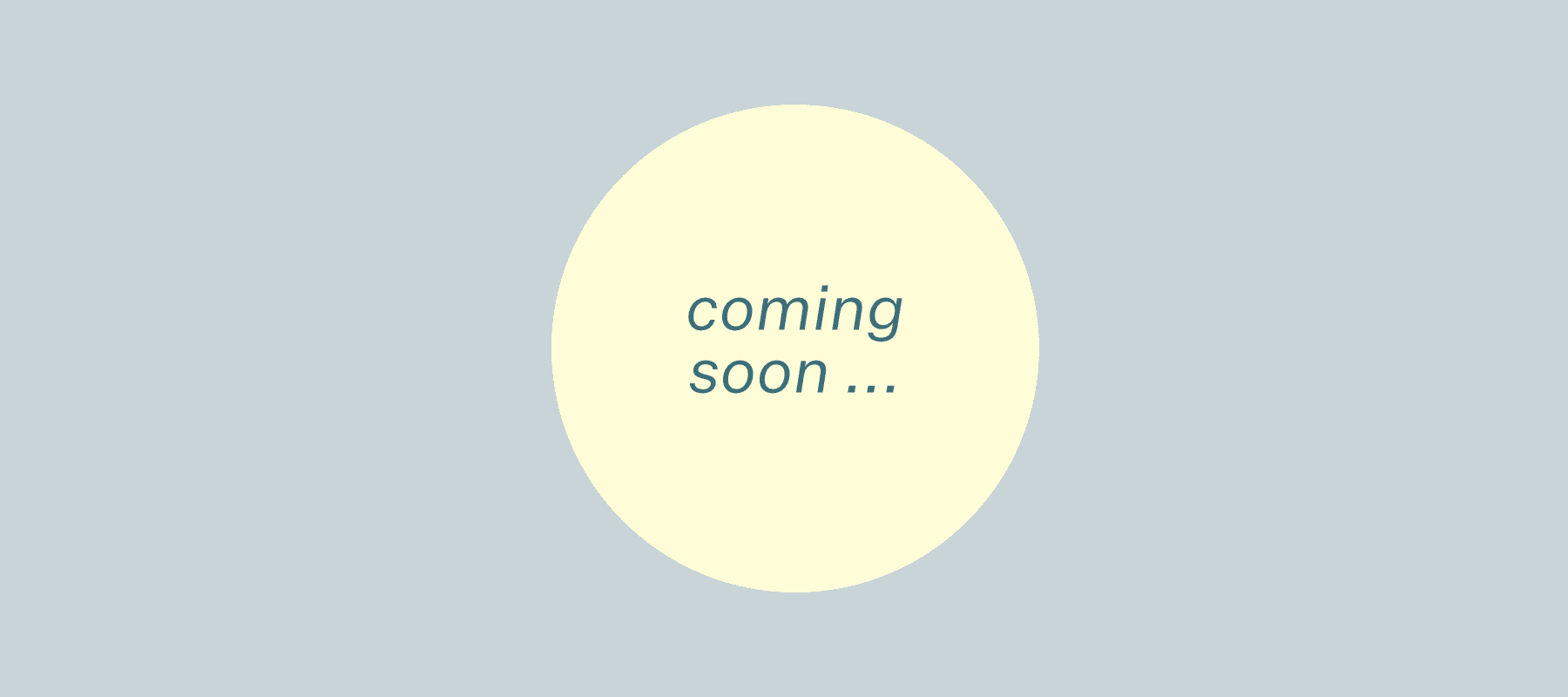 Coming soon.